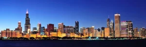Chicago skyline images